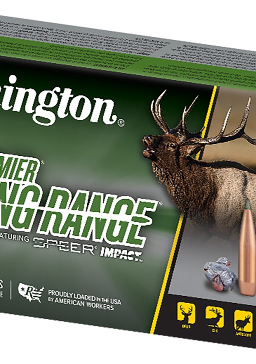 Remington Ammunition R28829 Premier Long Range 7mmPRC 175gr Speer Impact 20 Per Box/10 Case