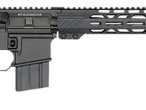 Rock River Arms 450B1562V1 LAR-15M All Terrain Hunter 450 Bushmaster 5+1 16" Stainless Barrel, Black Rec, 13" M-LOK Handgaurd, OEM Operator CAR Stock & Muzzle Brake, Hogue Rubber Grip