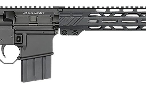 Rock River Arms 450B1562V1 LAR-15M All Terrain Hunter 450 Bushmaster 5+1 16" Stainless Barrel, Black Rec, 13" M-LOK Handgaurd, OEM Operator CAR Stock & Muzzle Brake, Hogue Rubber Grip