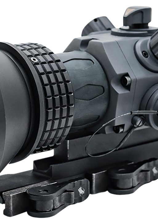 Armasight TAVT66WN7CONT102 Contractor 640 Thermal Rifle Scope Black Hardcoat Anodized 4.8-19.2x 75mm Multi Reticle 640x480, 60Hz Resolution Zoom 1x-4x