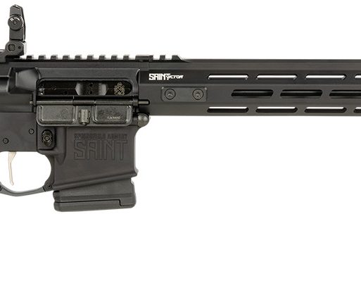 Springfield Armory STV916556YPLC SAINT Victor 5.56x45mm NATO 10+1 16", Black Rec, Gray Magpul SL Stock & Grip, Flip-Up Sights, Includes Magpul Angled Grip