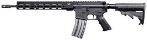 Bushmaster 0010017BLK QRC II 5.56x45mm NATO 30+1 16", Black, Collapsible Carbine Stock, A2 Grip, 14" M-LOK Handgaurd