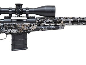 Howa HCRA308SKY M1500 APC Chassis 308 Win 24" Heavy Barrel 10+1 (3), Kryptek Skyfall Camo, Luth-AR MBA-4 Stock with Aluminum Chassis, 4-16x50 Scope, Bipod & 2 Grips