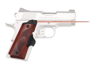 Crimson Trace LG902 Lasergrips Master Series 1911 Compact, Red Laser Rosewood