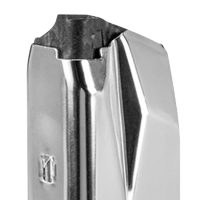 FN 20100735 545 Replacement Magazine 10rd 45 ACP Stainless Steel w/ Black Polymer Flush Floorplate Fits FN 545 Tactical