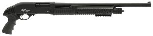 Gforce Arms GFP3REX GFP3REX  12 Gauge Pump 3" 4+1 20" Black Steel Barrel, Black Picatinny Rail Receiver, Black Rubber Grip