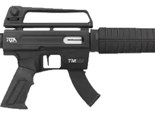 Rock Island TM22LITE18 TM22 Feather 22 LR 10+1 (2) 18" Black Barrel, Fully Adjustable Stock, Polymer Handguard, Carry Handle Rear/Adj. Front Sight, AR Style Grip