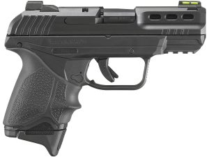 Ruger 3854 Security-380 *MA Compliant 380 ACP 10+1 3.42" Black Oxide Steel Barrel, Black Serrated Steel Slide, Black Polymer Frame w/Picatinny Rai,l Black Polymer Grip, Lite Rack System, Right Hand