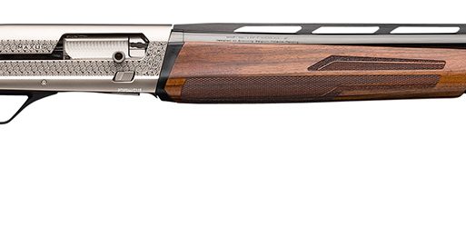 Browning 011744304 Maxus II Ultimate 12 Gauge 3" Chamber 4+1 (2.75") 28" Gloss Blued Vent Rib Barrel, Matte Nickel Rec, Grade III Gloss Walnut Furniture, LPA Fiber Optic Sight, 3 Chokes