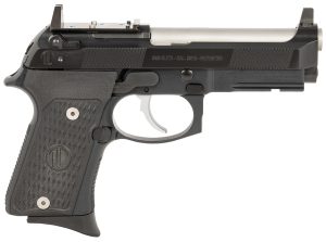 Langdon Tactical Tech LTT92CTJRR Beretta 92 Elite Compact 9mm Luger 15+1 4.25" Stainless Target Crown Steel Barrel, Black Optic Cut/Serrated Steel Slide, Black Black VZ G10 Grip