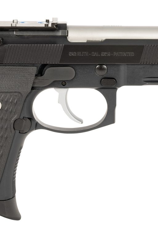 Langdon Tactical Tech LTT92CTJRR Beretta 92 Elite Compact 9mm Luger 15+1 4.25" Stainless Target Crown Steel Barrel, Black Optic Cut/Serrated Steel Slide, Black Black VZ G10 Grip