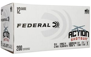Federal AS12H75 Action Shotgun  12Gauge 2.75" 1 1/8oz 7.5Shot 200 Per Box/1 Case