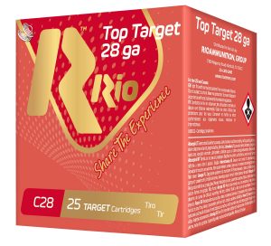 Rio Ammunition RC288 Top Target  28 Gauge 2.75", 3/4 oz 8 Shot, 25 Per Box/10 Cs