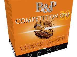 B&P 20B78CP8 Competition ONE 20Gauge 2.75" 7/8oz 8Shot 25 Per Box/10 Case