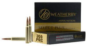 Weatherby M300P195HCB Select Plus  300PRC 195gr Hammer Custom 20 Per Box/10 Case