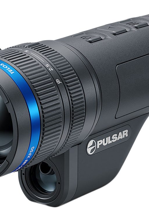 Pulsar PL77492 Telos LRF XP50 Thermal Monocular Black 2.5-10x 50mm, 640x480, 50Hz Resolution, Zoom Digital 4x