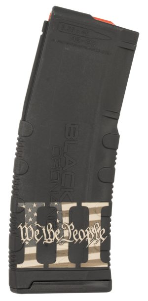 Black Rain Ordnance MAG303PERCENT Magazine  30rd 223 Rem/5.56 NATO We The People Engraving Fits AR-15 Platform