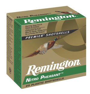 Remington Ammunition 28632 Nitro Pheasant  12Gauge 2.75" 1 3/8oz 4Shot 25 Per Box/10 Case