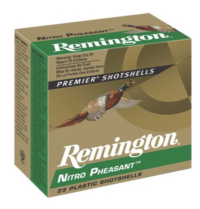 Remington Ammunition 28648 Nitro Pheasant  20Gauge 2.75" 1oz 6Shot 25 Per Box/10 Case