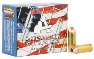 Hornady 91224 American Gunner  10mm 155gr Hornady XTP Hollow Point 20 Per Box/10 Case
