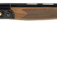 F.A.I.R. FRSLX600BL1628 SLX 600  Full Size 16 Gauge Break Open 3" 2rd 28" Black Over/Under Vent Rib Barrel, Black Engraved Stainless Steel Receiver, Fixed Walnut Stock, Technichoke System