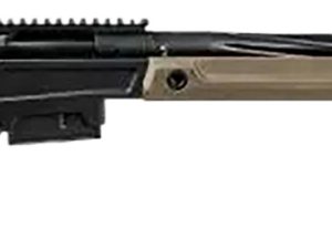 Stag Arms SABR02040001 Pursuit  6.5 PRC 3+1 22" Threaded/Fluted Sporter, Black Barrel/Rec, Tan OEM Hybrid Hunter Stock, TriggerTech Trigger, 20 MOA Scope Mount