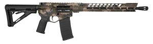 Diamondback DB175AK621 DB15  5.56x45mm NATO 30+1 16", Multicam Rec/15" Slim M-Lok V-Rail Handguard, OEM Black Gold Lower, Black Furniture, Magpul CTR Stock & K2 Grip, DBSB-IV Flash Hider