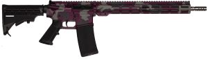 Great Lakes Firearms GL15223SSMMAN AR-15 Mission 223 Wylde 30+1 16", Manhattan Camo Rec/15" M-Lok Handguard, Black Carbine Stock & A2 Grip, Muzzle Brake
