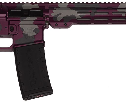 Great Lakes Firearms GL15223SSMMAN AR-15 Mission 223 Wylde 30+1 16", Manhattan Camo Rec/15" M-Lok Handguard, Black Carbine Stock & A2 Grip, Muzzle Brake