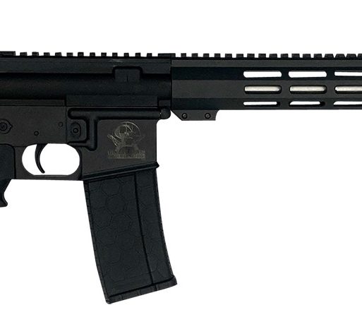 Great Lakes Firearms GL15223SSLBLK AR-15  223 Wylde 30+1 16", Black, 15" M-Lok Handguard, Carbine Stock, A2 Grip, Muzzle Brake Left Hand