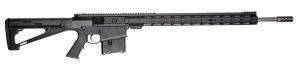 Great Lakes Firearms GL10LA270SSBLK AR-10  270 Win 5+1 24", Black, 20" M-Lok Handguard Fixed Hogue OverMolded Stock, A2 Grip, Muzzle Brake