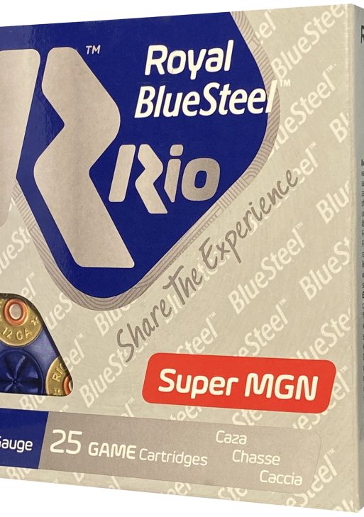 Rio Ammunition RBSM403 BlueSteel Royal 12Gauge 3" 1 3/8oz 25 Per Box/10 Case