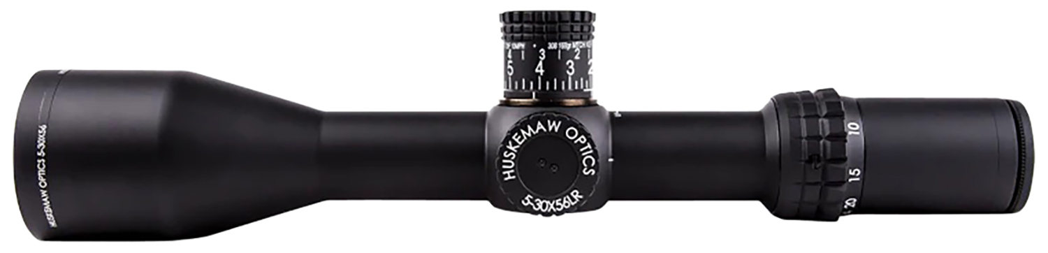 Huskemaw Optics 10530HO Tactical Hunter Black 5-30x 56mm 34mm Tube HuntSmart Reticle