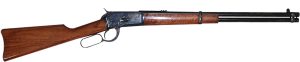 Cimarron AS622 1892 Carbine 357 Mag/38 Special 10+1 20" Blued Round Barrel, Color Case Hardened Receiver, Walnut Furniture