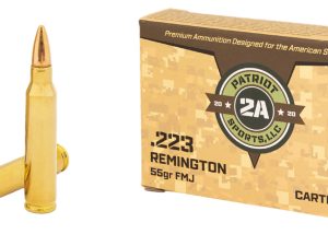 PATRIOT SPORTS LLC P223055F   223Rem 55gr Full Metal Jacket 20 Per Box/50 Case