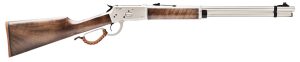 Gforce Arms GFLVR357SS Saddlehorn  Full Size 357 Mag 10+1 20" Stainless Steel Barrel & Aluminum Receiver, Turkish Walnut Fixed Stock