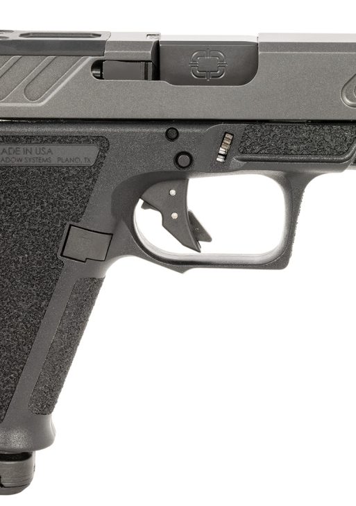 Shadow Systems SS1306 MR920 Foundation 9mm Luger 15+1 4" Black Nitride Match Grade Barrel & Optic Cut/Serrated/SS Logo Stainless Steel Slide, Black Polymer Frame w/Beavertail & Picatinny Rail