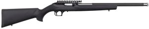 Magnum Research SBA22WMH Magnum Lite  22 WMR 9+1 19" Black Threaded Barrel, Black Anodized Picatinny Rail Aluminum Receiver, Black Polymer Hogue OverMolded Stock