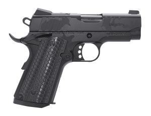 Girsan 391151 MC1911 SC Influencer Sub-Compact 45 ACP 6+1 3.40" Black Steel Barrel, Black Camo Optic Ready/Serrated Steel Slide & Frame w/Picatinny Rail & Beavertail, Black Polymer Grip