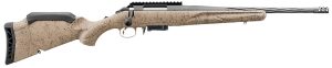 Ruger 46921 American Ranch Gen II 7.62x39mm 5+1 16.10" Cobalt Cerakote Spiral Threaded Barrel, Picatinny Rail Steel Receiver, Flat Dark Earth Splatter Adj Comb Synthetic Stock