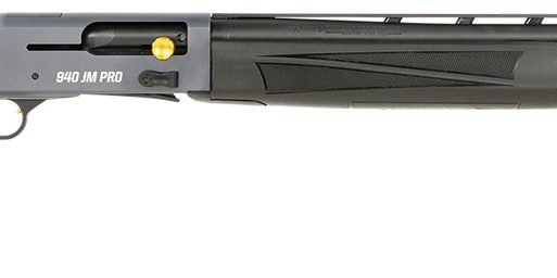 Mossberg 85165 940 JM Pro Full Size 12 Gauge Semi-Auto 3" 9+1 24" Matte Blued Vent Rib Barrel, Tungsten Gray Drilled & Tapped Stainless Steel Receiver, Adjustable Black Synthetic Stock, Right Hand