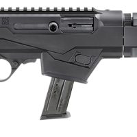 Ruger 19140 PC Carbine  9mm Luger 17+1 16.12" Threaded/Fluted Barrel, Black, Reversible Folding Stock, M-LOK Handguard, Optics Mount
