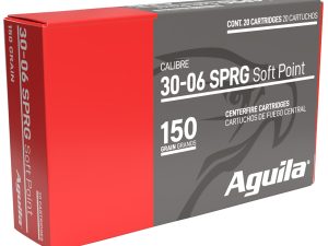 Aguila 8108AG   30-06Springfield 150gr InterLock Boat Tail Soft Point 20 Per Box/10 Case