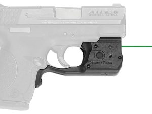 Crimson Trace 0158401 Laserguard Pro Fits S&W M&P Shield & M&P Shield M2.0 9mm/40 S&W, Green Laser/White Light Black Polymer