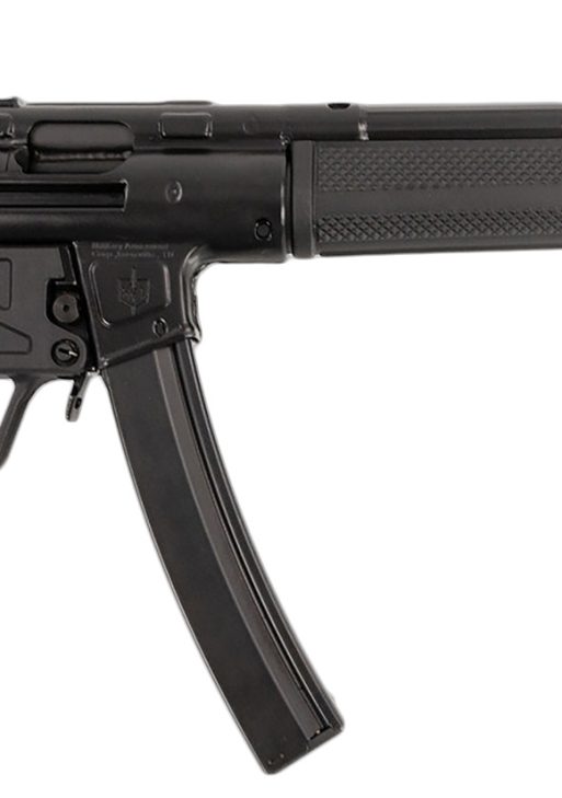 MAC 12750004 5  9mm Luger 30+1 8.90" Black Phosphate Steel Threaded Barrel, Black Phosphate Optics Ready Receiver/Frame, Black Grip, Ambidextrous