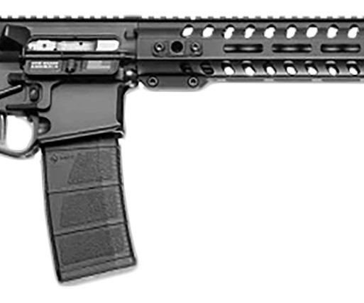 Patriot Ordnance Factory 02039 Renegade +  5.56x45mm NATO 30+1, 13.75" Steel Threaded Barrel, Black Aluminum Receiver