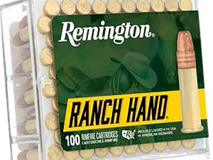 Remington Ammunition R21263 Ranch Hand  22LR 40gr Plated Lead Round Nose 100 Per Box/50 Case