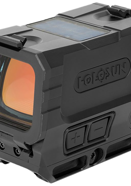 Holosun RONINAEMSMAXGR AEMS Max Ronin Black Anodized 1 x 1.1" x 0.87" 2 MOA Green Dot/65 MOA Circle Multi Reticle
