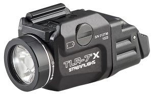 Streamlight 69455 TLR-7 X USB  Black Anodized 500 Lumens White LED
