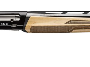 Browning 011778204 Maxus II Hunter Full Size 12 Gauge Semi-Auto 3" 4+1 28" Matte Blued Vent Rib Barrel, Matte Black Aluminum Receiver, Adjustable Shim Gloss AAAA Maple Wood Stock